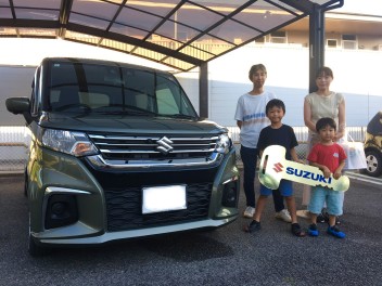 ソリオご納車です！